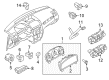 Ford Fusion Instrument Cluster Diagram - AE5Z-10849-TC