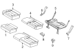 2022 Ford Bronco Seat Cover Diagram - M2DZ-7863804-CL