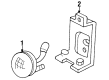 1990 Ford Mustang Fog Light Diagram - E7ZZ-15200-A