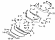 2020 Lincoln Corsair License Plate Diagram - LJ7Z-17A385-AA