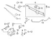 2011 Ford Expedition Windshield Wiper Diagram - 9L1Z-17526-A