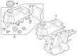 Ford Mustang Brake Booster Diagram - PR3Z-2005-A