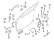 2011 Ford Focus Door Hinge Diagram - 6S4Z-5426801-BA