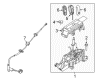 Lincoln Shift Knob Diagram - BL3Z-7213-CA