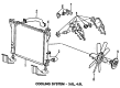 1987 Ford Ranger Cooling Fan Assembly Diagram - E4TZ-8600-A