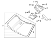 2024 Ford Expedition Car Mirror Diagram - LU5Z-17700-B