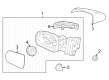 Ford Car Mirror Diagram - FT4Z-17682-AA