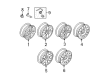 Mercury Spare Wheel Diagram - 8E6Z-1007-G