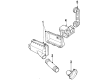 Ford EXP Air Intake Coupling Diagram - E8FZ9A624B