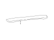 Mercury Spoiler Diagram - 1F4Z-5444210-AAG