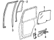 2000 Lincoln Navigator Window Run Diagram - YL1Z-7825766-AB