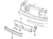 Ford EXP Emblem Diagram - E6FZ-8A223-A