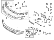 2014 Ford F-150 Bumper Diagram - AL3Z-17D957-CPTM