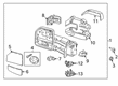 2017 Ford F-150 Car Mirror Diagram - FL3Z-17K707-S