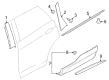 2020 Ford Edge Door Moldings Diagram - FT4Z-5825557-AB