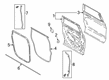 Ford Expedition Door Seal Diagram - JL1Z-7828124-A