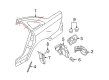 2009 Ford Taurus Fuel Filler Housing Diagram - 8G1Z-5427936-A