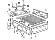 1991 Ford F-250 Door Handle Diagram - F1TZ-9943400-A