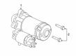 Ford F-150 Starter Diagram - JL3Z-11002-C