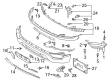 2022 Ford F-150 License Plate Diagram - ML3Z-17A385-AB