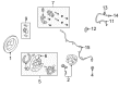 2009 Lincoln MKX ABS Sensor Diagram - AT4Z-2C190-A