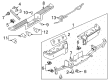 2013 Ford F-350 Super Duty Bumper Diagram - 9C3Z-17906-APTM