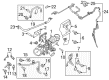 2016 Lincoln MKC Exhaust Flange Gasket Diagram - AG9Z-9P431-A