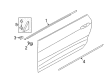 2022 Ford Mustang Weather Strip Diagram - FR3Z-6321452-E