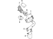 Mercury Villager Air Duct Diagram - XF5Z-9B659-BA