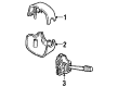 Ford Mustang Turn Signal Switch Diagram - FOZZ-13K359-B