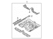 2011 Ford Crown Victoria Floor Pan Diagram - 5W7Z-5411135-A