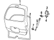 1995 Ford Windstar Door Hinge Diagram - F58Z-1642900-A