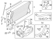 2024 Ford F-350 Super Duty Cooling Hose Diagram - LC3Z-8286-J