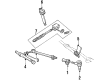 1991 Ford E-150 Econoline Club Wagon Pitman Arm Diagram - E5UZ-3590-A