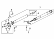 Lincoln Aviator Slip Yoke Diagram - L1MZ-4782-A