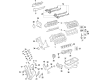 Ford Mustang Cylinder Head Gasket Diagram - FR3Z-6051-A