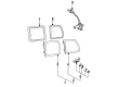 1996 Mercury Villager Weather Strip Diagram - F8XY12305A28AA