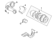 2000 Ford E-150 Econoline Air Duct Diagram - XC2Z-9B659-AA