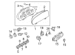 2006 Ford Escape Instrument Cluster Diagram - 6M6Z-10849-AA