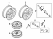 2019 Lincoln Nautilus Spare Wheel Diagram - KA1Z-1007-C