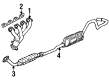 Ford Ranger Exhaust Manifold Gasket Diagram - F37Z-9448-A