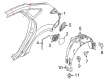 2013 Ford Focus Fuel Door Diagram - BM5Z-54405A26-A