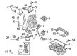 2003 Ford Explorer Sport Trac Oil Pan Diagram - 1L5Z-6675-DA