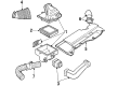 1986 Mercury Topaz Air Filter Diagram - E43Z-9601-C