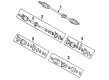 Ford Windstar CV Boot Diagram - F58Z3A331B