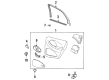 2006 Ford Taurus Weather Strip Diagram - F6DZ-5425860-A