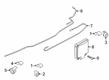 2022 Ford Transit-350 HD Parking Assist Distance Sensor Diagram - KB3Z-14C689-C