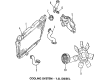 1998 Ford E-350 Econoline Cooling Hose Diagram - XC2Z-8260-EA