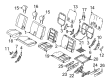 Ford Freestyle Seat Cushion Diagram - 5F9Z-7463840-EA