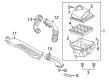 Ford Maverick Air Duct Diagram - LX6Z-9B659-Q